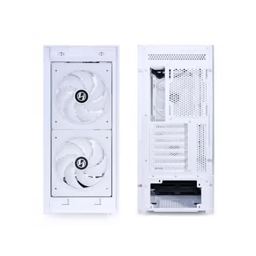 Lian Li LANCOOL 206 ATX Mid Tower White with Tempered Glass Side Panel and USB 3.2 Gen 1 Type-C / USB 3.2 Gen 1 Type-A Front Panel image