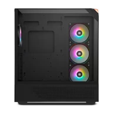 iBuypower Element 9 ATX Mid Tower Black with Tempered Glass Side Panel image