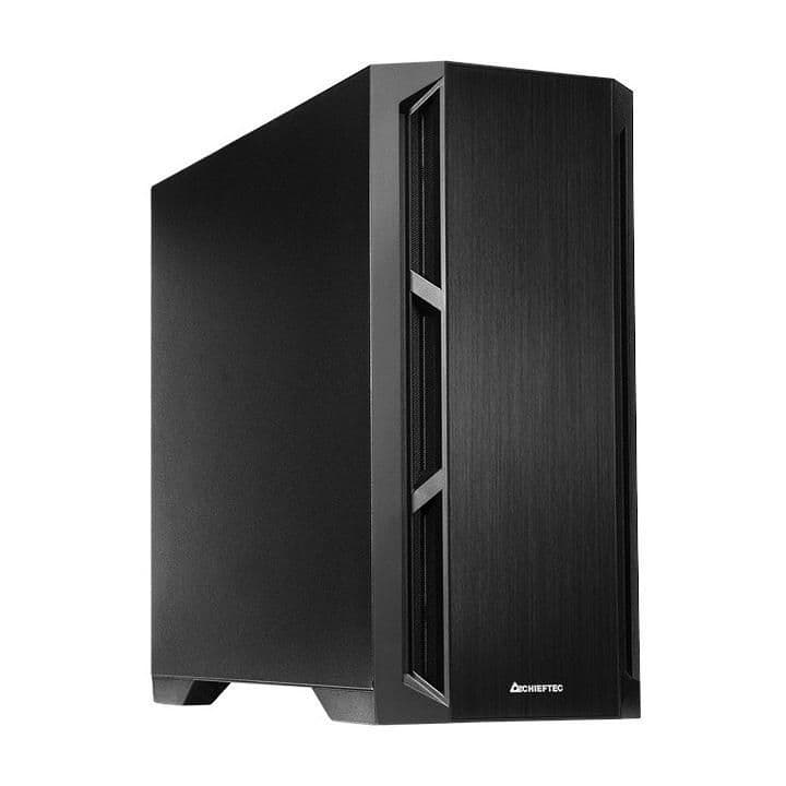 Chieftec APEX Q ATX Mid Tower Black with USB 3.2 Gen 2 Type-C and USB 3.2 Gen 1 Type-A main image