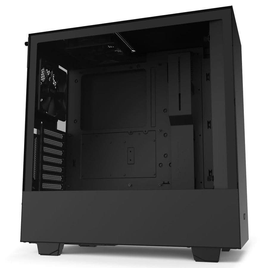 NZXT H510i ATX Mid Tower Black Tempered Glass Side Panel, Front USB 3.2 Gen 2 Type-C & USB 3.2 Gen 1 Type-A image