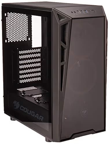 Cougar Turret RGB ATX Mid Tower Black Tempered Glass main image
