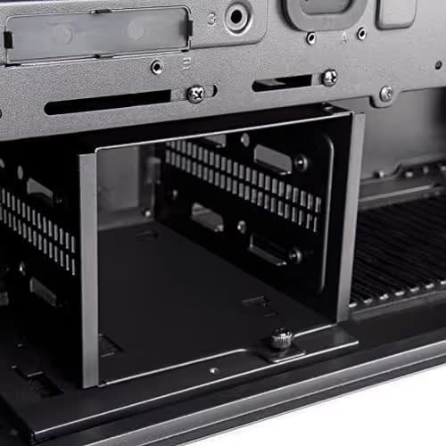 Silverstone SETA H1 ATX Mid Tower Black Tempered Glass Side Panel image