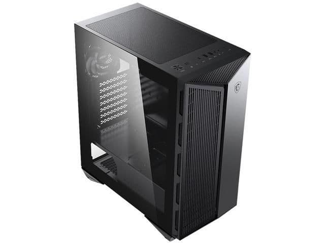 MSI MPG GUNGNIR 111M ATX Mid Tower Black with Tempered Glass Side Panel and USB 3.2 Gen 2 Type-C / USB 3.2 Gen 1 Type-A image