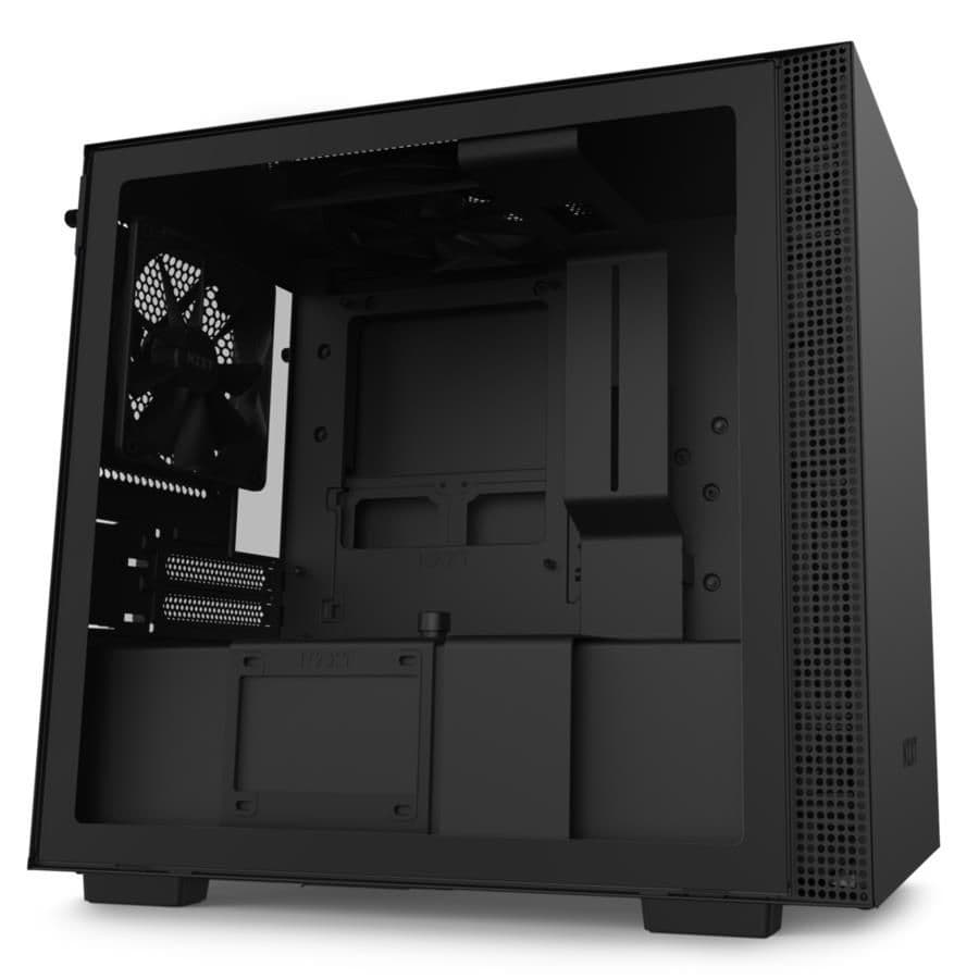 NZXT H210 Mini-ITX Tower Black Tempered Glass image