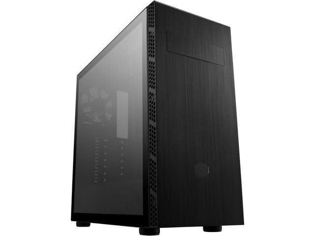 Cooler Master MasterBox MB600L V2 ATX Mid Tower Black with Tempered Glass Side Panel, USB 3.2 Gen 1 Type-A, and w/ODD image