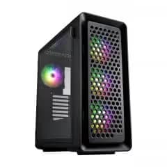 FSP Group CUT593P ATX Full Tower Black with Tempered Glass Side Panel and USB 3.2 Gen 2 Type-C USB 3.2 Gen 1 Type-A main image