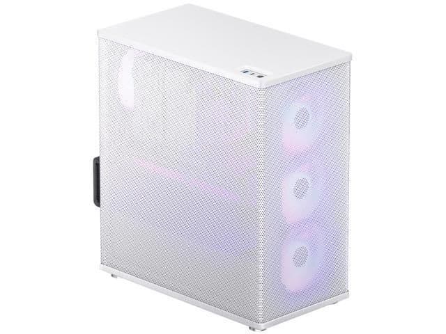 Jonsbo VR4 ATX Mid Tower White Mesh Side Panel main image