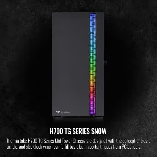 Thermaltake H700 ATX Mid Tower Tempered Glass image