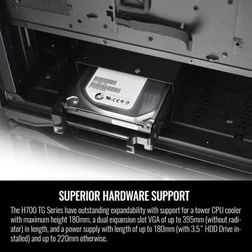 Thermaltake H700 ATX Mid Tower Tempered Glass image