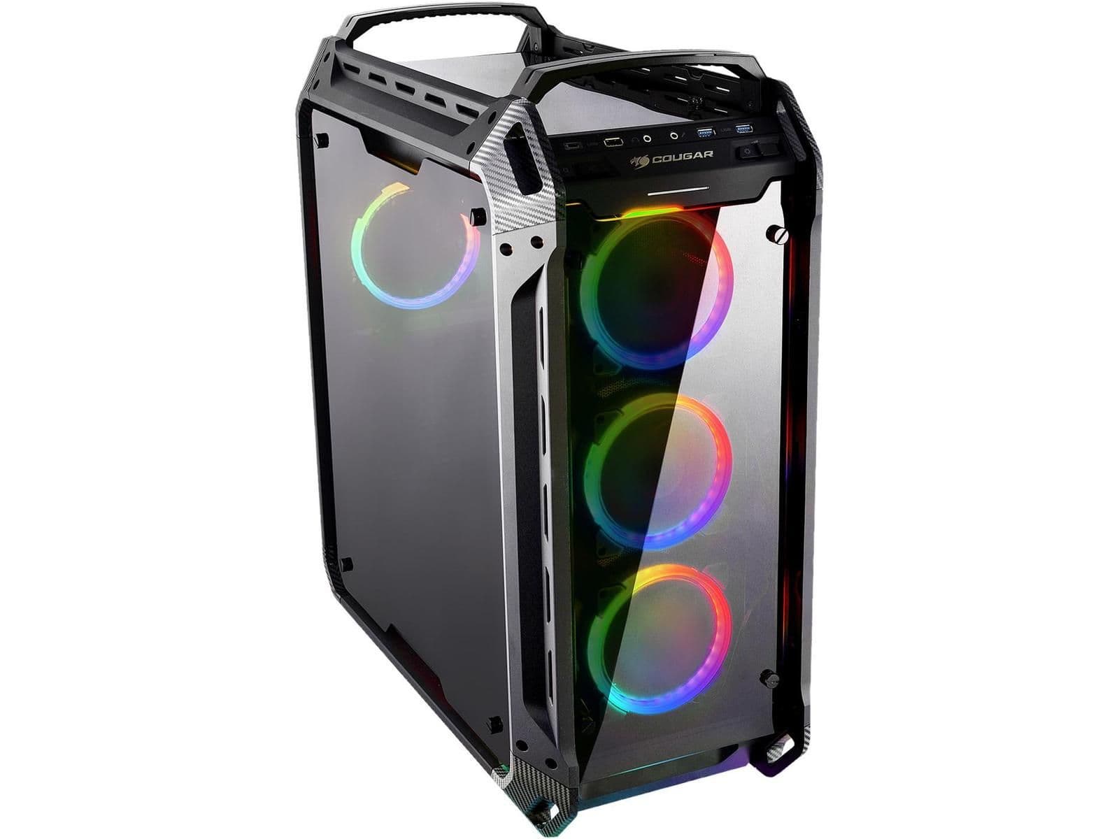 Cougar PANZER EVO RGB ATX Full Tower Black Tempered Glass Side Panel main image