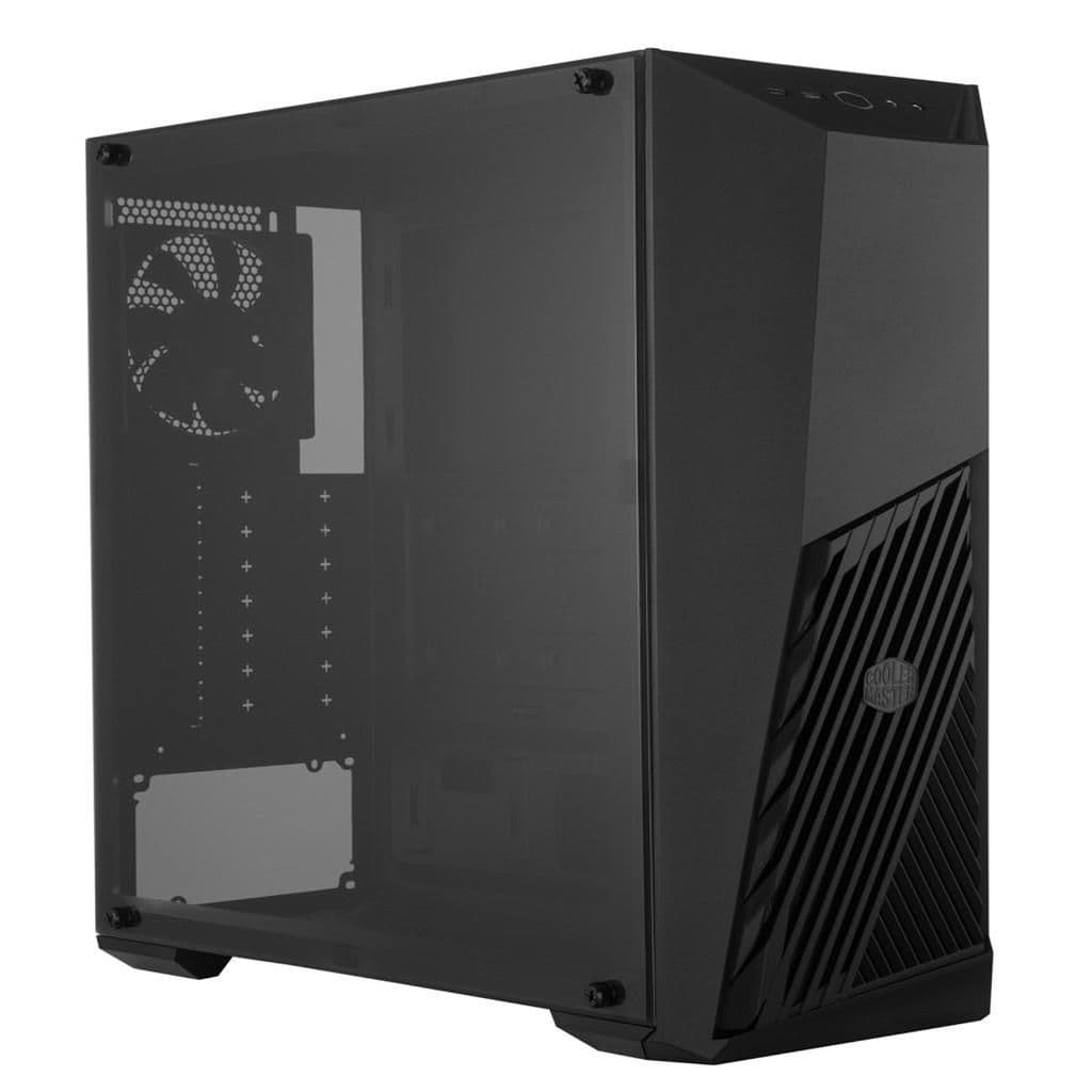 Cooler Master MasterBox K501L ATX Mid Tower Black with Tempered Glass Side Panel and USB 3.2 Gen 1 Type-A, USB 2.0 Type-A Front Panel image