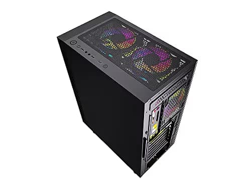 BGears b-Optillusion ATX Mid Tower Black Tempered Glass Side Panel image