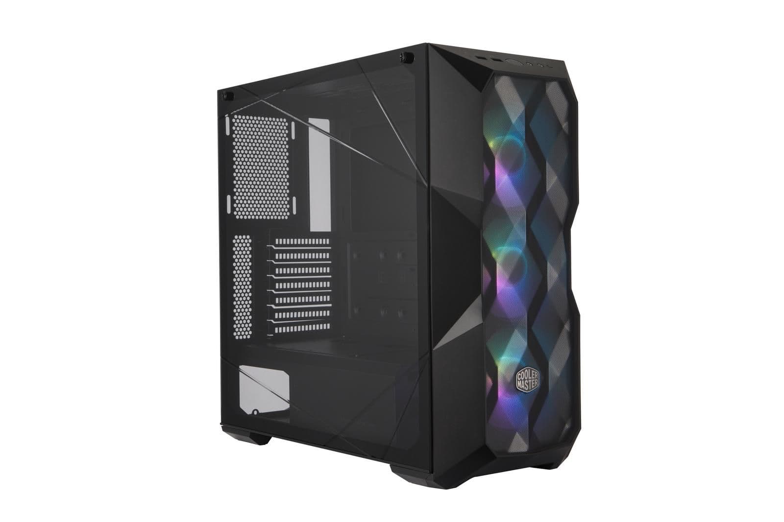 Cooler Master MasterBox TD500 Mesh ATX Mid Tower Black Tempered Glass Side Panel, Controller image
