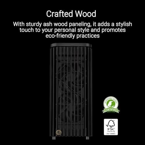 Asus ProArt PA401 Wood Edition ATX Mid Tower Black image