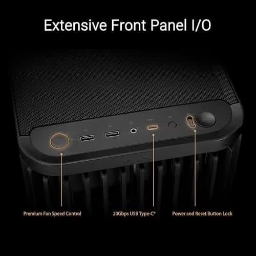 Asus ProArt PA401 Wood Edition ATX Mid Tower Black image