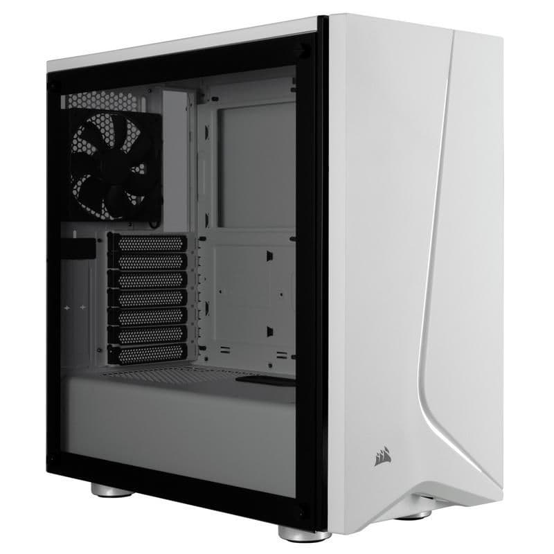 Corsair Carbide Series SPEC-06 ATX Mid Tower White with Tempered Glass Side Panel and USB 3.2 Gen 1 Type-A Front Panel main image