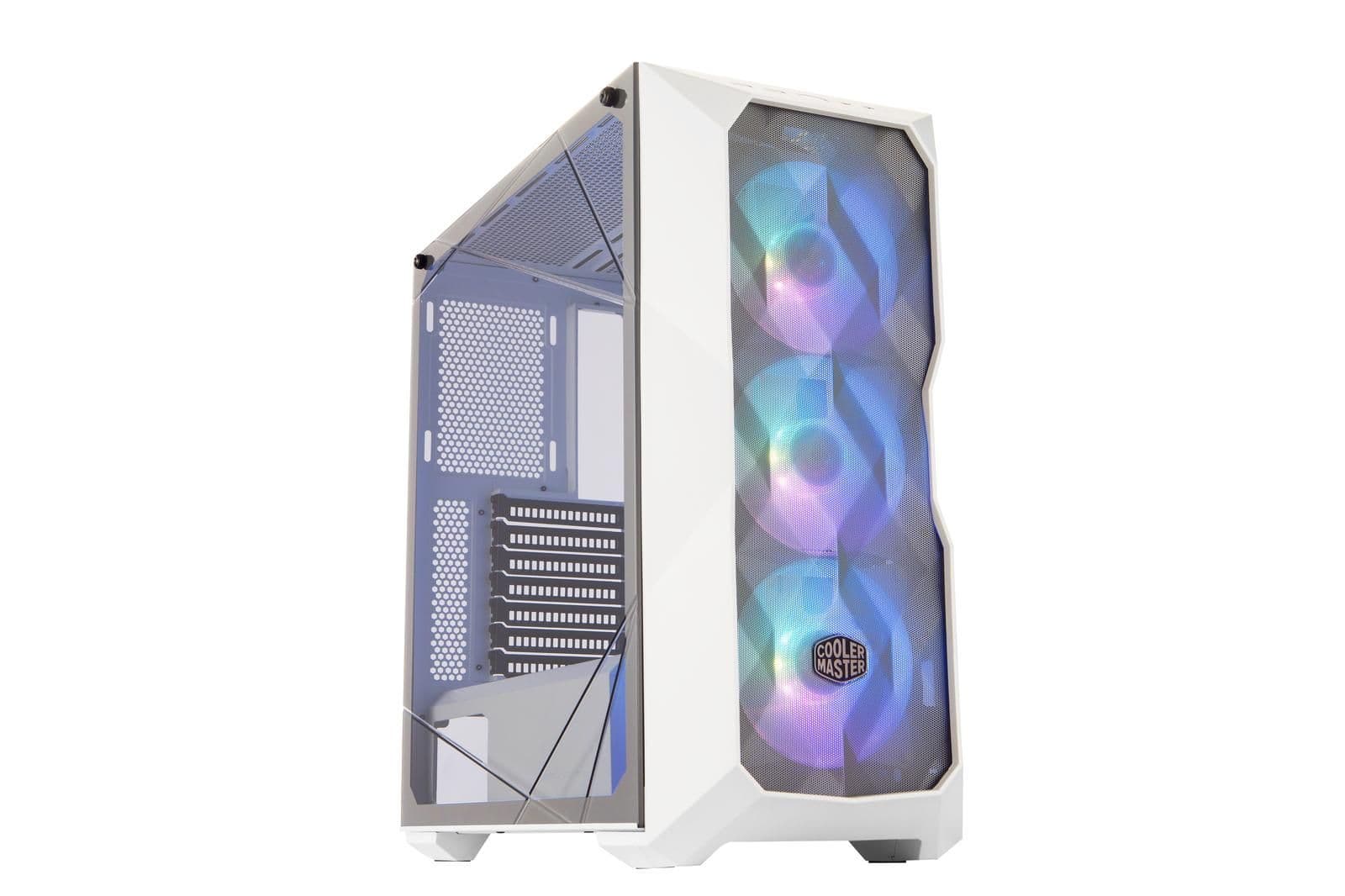 Cooler Master MasterBox TD500 Mesh ATX Mid Tower White w/o Controller image
