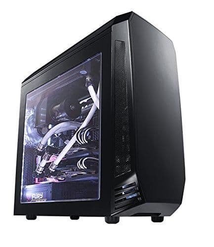 BitFenix Aegis Core Micro ATX Mid Tower Black with Acrylic Side Panel and USB 3.2 Gen 1 Type-A Front Panel image