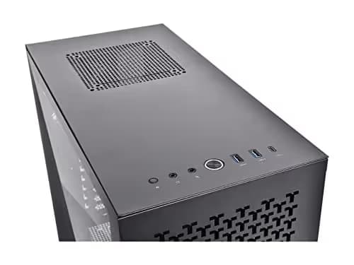 Thermaltake Divider 300 TG Air ATX Mid Tower Black Tempered Glass Side Panel image