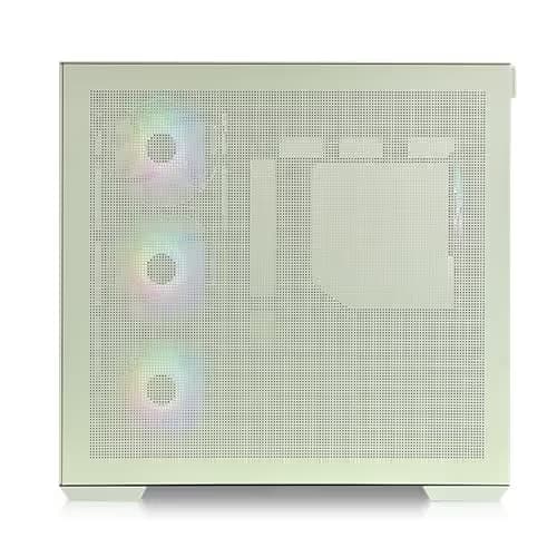 Thermaltake View 380 ARGB ATX Mid Tower Green Tinted Tempered Glass Side Panel image
