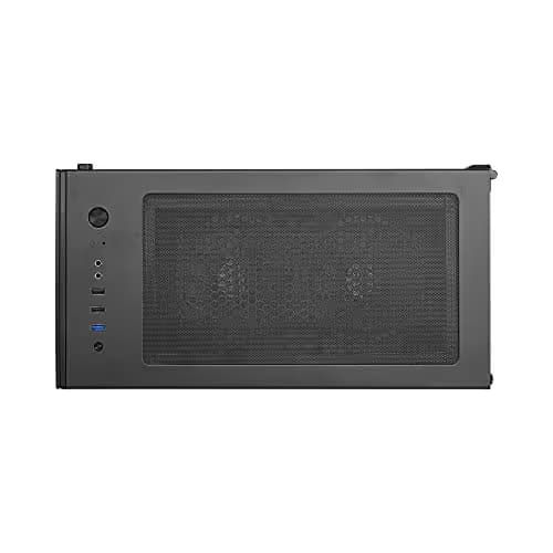 BGears b-Voguish ATX Mid Tower Black with RGB, Tempered Glass Side Panel, USB 3.2 Gen 1 Type-A, USB 2.0 Type-A image