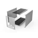 Streacom DA2 Mini-ITX Desktop Silver USB 3.2 Gen 1 Type-C image