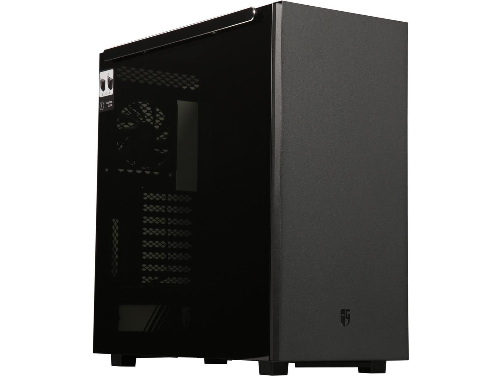 Deepcool Gamer Storm MACUBE 550 ATX Mid Tower Black Tempered Glass Side Panel image