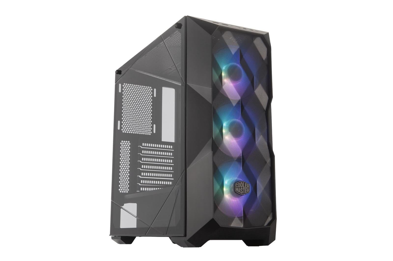 Cooler Master MasterBox TD500 Mesh w/o Controller ATX Mid Tower Black with Tempered Glass Side Panel and USB 3.2 Gen 1 Type-A Front Panel main image