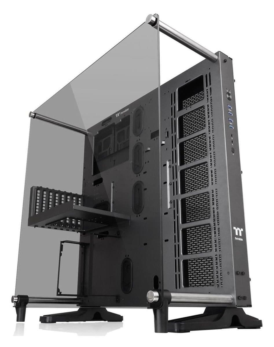 Thermaltake Core P5 Ti ATX Mid Tower Black Tempered Glass Side Panel image