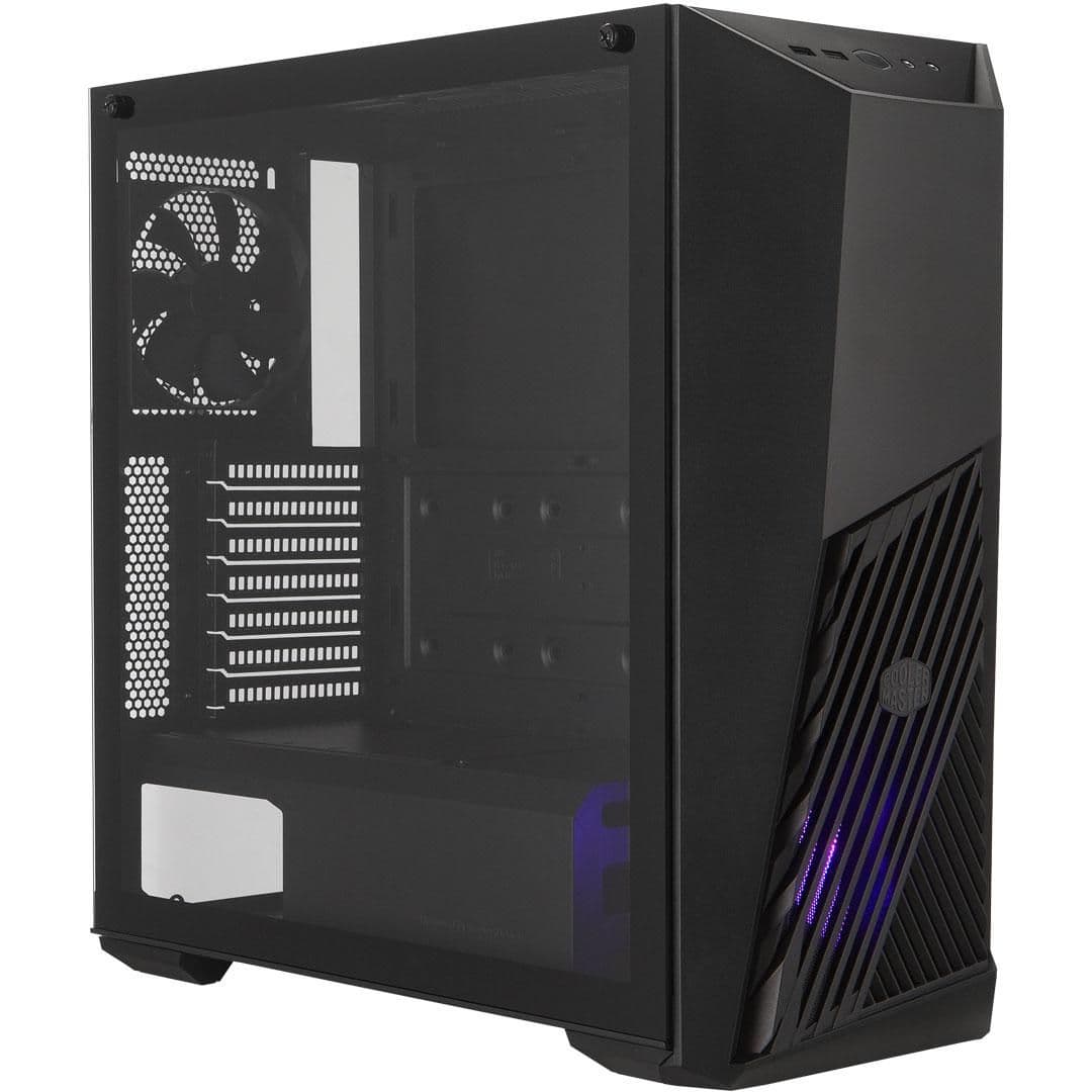 Cooler Master MasterBox K501L RGB ATX Mid Tower Black Tempered Glass image