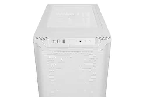 be quiet! Pure Base 501 Airflow ATX Mid Tower White Tempered Glass image