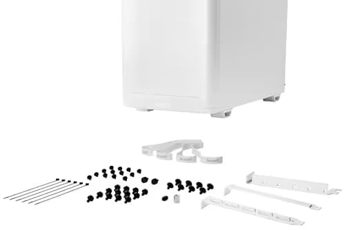 be quiet! Pure Base 501 Airflow ATX Mid Tower White Tempered Glass image