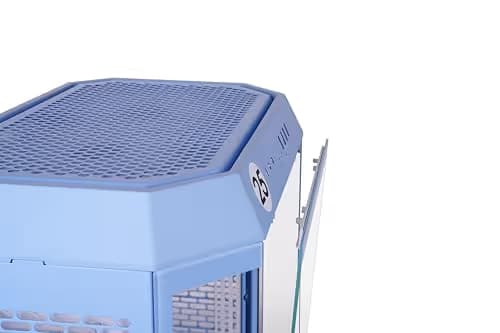Thermaltake The Tower 600 ATX Mid Tower Blue Tempered Glass Side Panel image