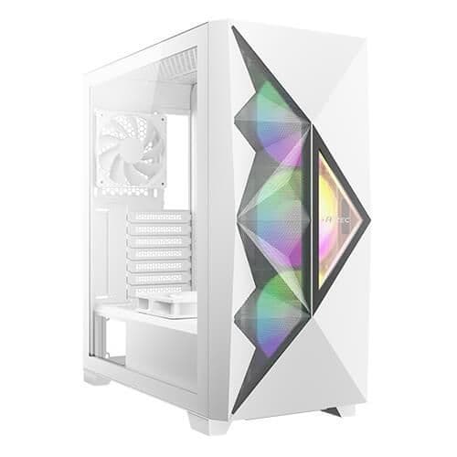Antec DF800 FLUX ATX Mid Tower White with Tempered Glass Side Panel and USB 3.2 Gen 1 Type-A main image