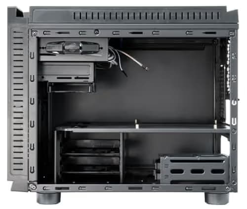Chieftec CI-01B-OP Micro ATX Desktop Black with USB 3.2 Gen 1 Type-A USB 2.0 Type-A image