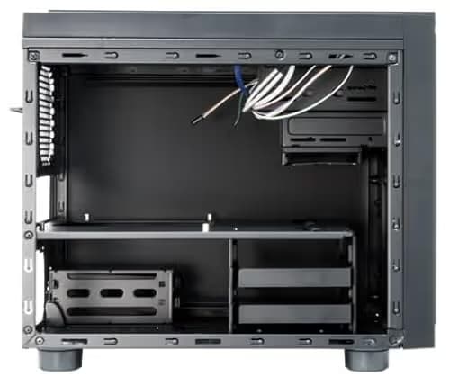Chieftec CI-01B-OP Micro ATX Desktop Black with USB 3.2 Gen 1 Type-A USB 2.0 Type-A image