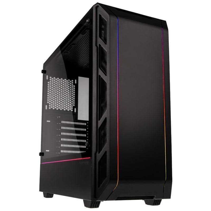 Phanteks Eclipse P350X ATX Mid Tower Black Tinted Tempered Glass Side Panel image