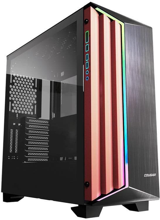 Cougar DarkBlader-S ATX Full Tower Black / Red Tempered Glass image