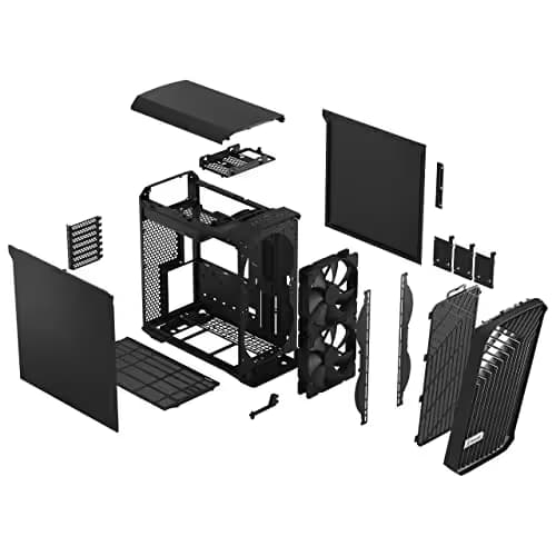 Fractal Design Torrent Compact ATX Mid Tower Black Solid image