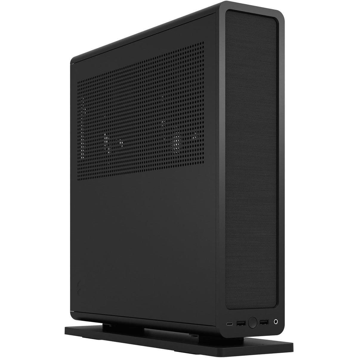 Fractal Design Ridge PCIe 3.0 Mini-ITX Tower Black Mesh Side Panel, USB 3.2 Gen 2 Type-C, USB 3.2 Gen 1 Type-A main image
