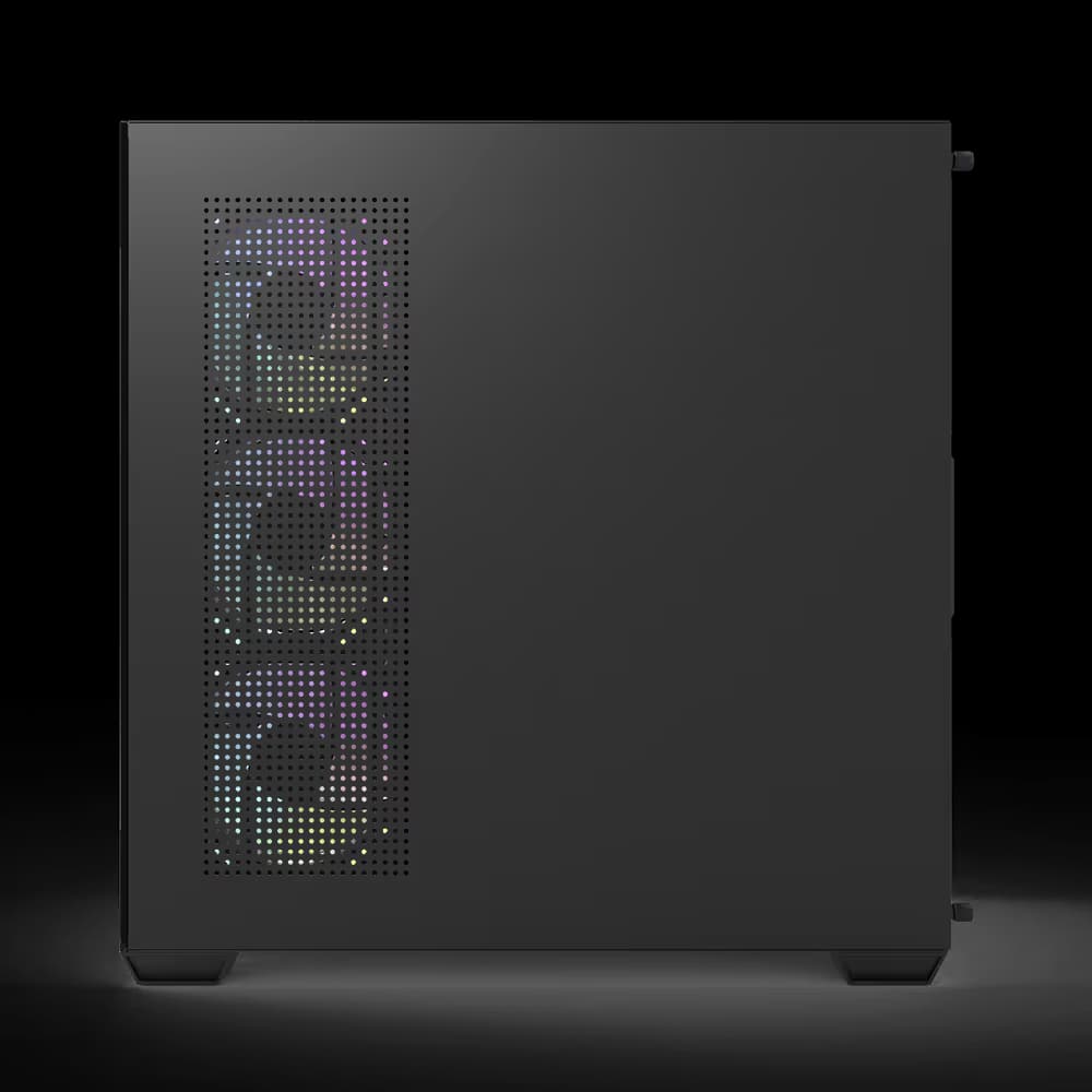 darkFlash DS900 ATX Mid Tower Black with Tempered Glass Side Panel and USB 3.2 Gen 1 Type-A, USB 2.0 Type-A Front Panel image