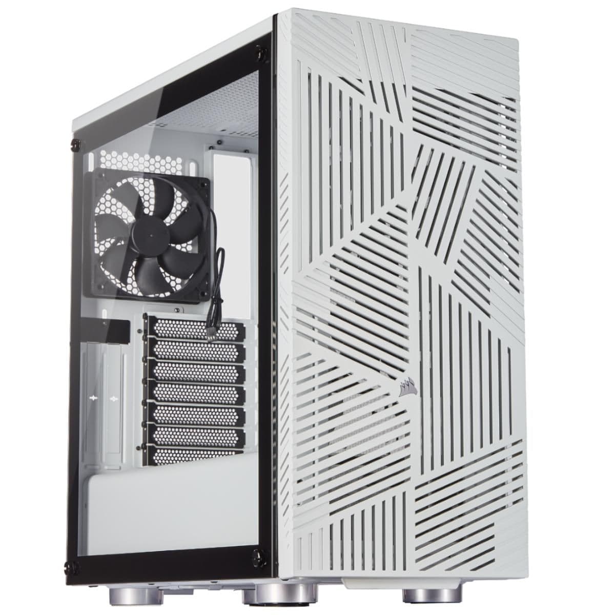 Corsair 275R Airflow ATX Mid Tower White / Black Tempered Glass Side Panel main image
