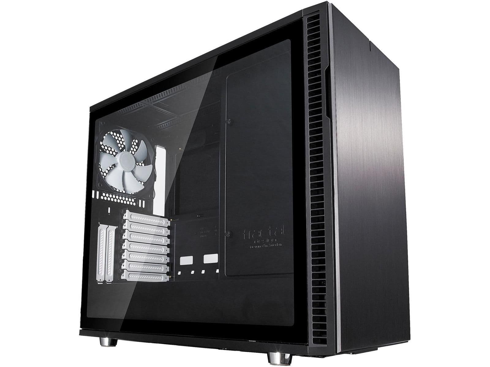 Fractal Design Define R6 USB-C ATX Mid Tower Black / White Tempered Glass main image