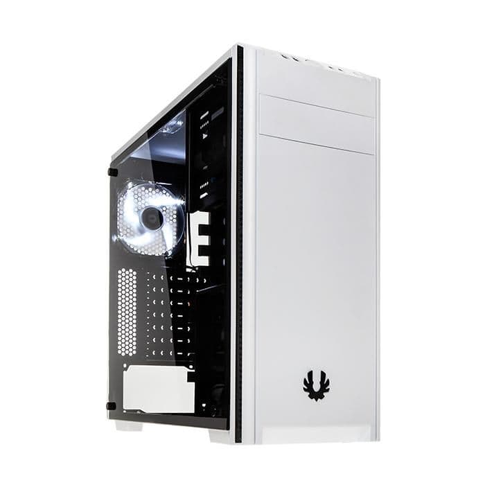 BitFenix Nova ATX Mid Tower White Tempered Glass image