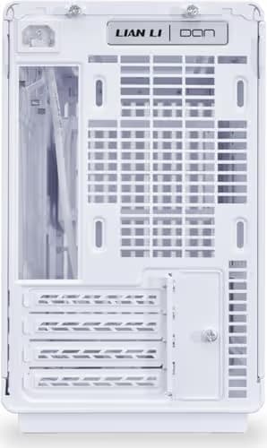  Lian Li A3-mATX Mini Tower White Wood with Tempered Glass Side Panel image