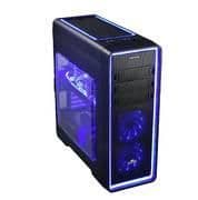 Enermax Ostrog ADV ATX Mid Tower Black / Blue with Acrylic Side Panel and USB 3.2 Gen 1 Type-A, USB 2.0 Type-A image