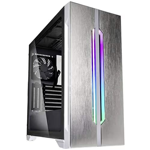Lian Li LANCOOL ONE Digital ATX Mid Tower White / Silver with Tempered Glass Side Panel and Front Panel USB 3.2 Gen 2 Type-C, USB 3.2 Gen 1 Type-A main image