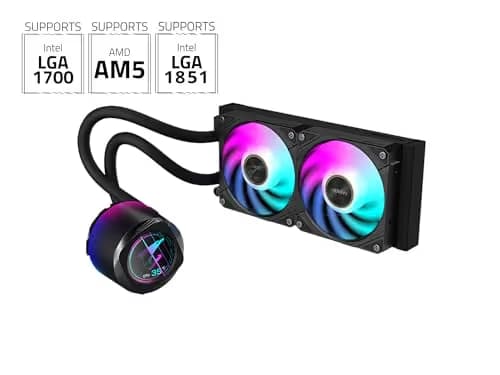 Gigabyte AORUS WATERFORCE X II 240 Water 240mm Black image