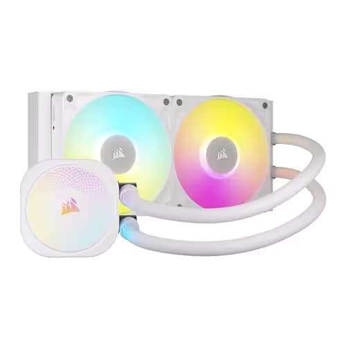 Corsair iCUE LINK TITAN 240 RX Water 240mm RGB 73.5 CFM White main image