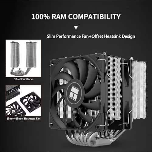 Thermalright RK120 SE Air 155mm Black / Silver image